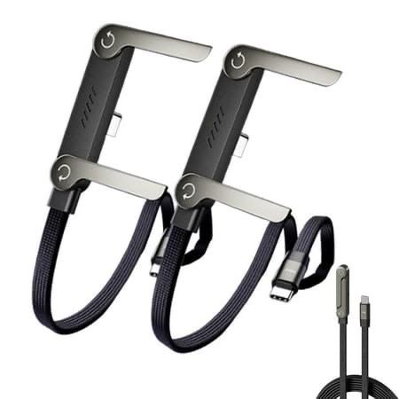 2 in 1 Invisible Holder charger cable