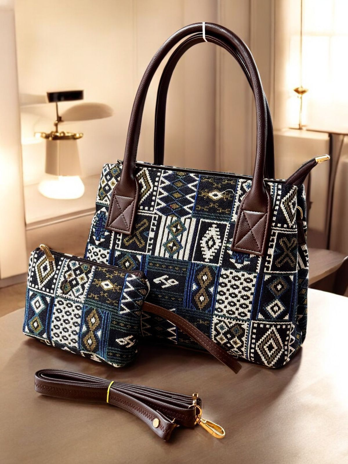 Ethnic tote bag